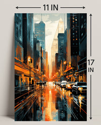 Urban Reflections Poster