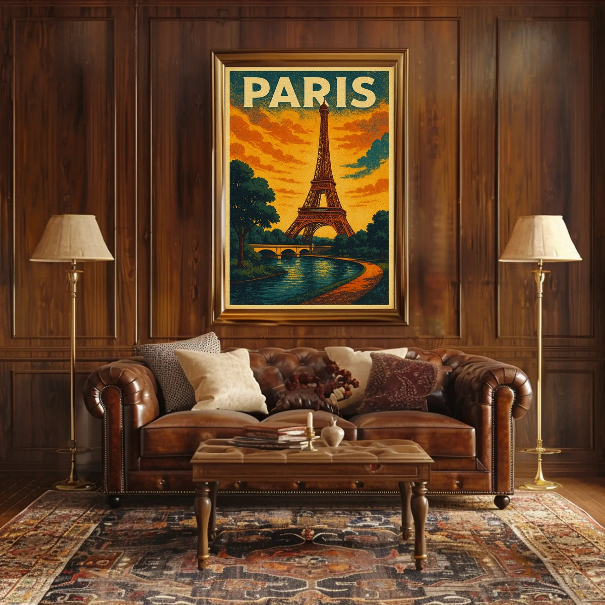 Paris Travel Poster