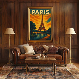 Paris Travel Poster