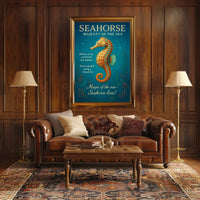 Seahorse Majesty of the Sea Poster