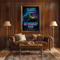 M1 Combat Car Icon of Early Mechanized Warfare Poster PosterGoat