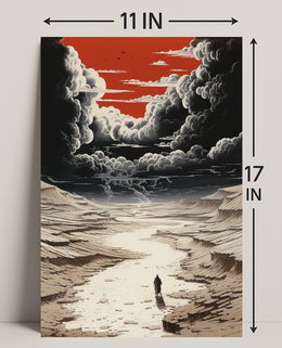 Journey Through The Desert Poster