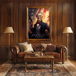 James K. Polk Poster