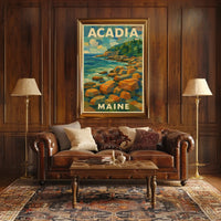 Acadia National Park Maine Poster