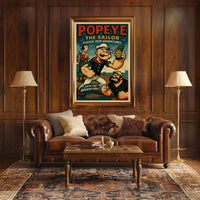 Popeye the Sailor Classic 1929 Adventures Poster