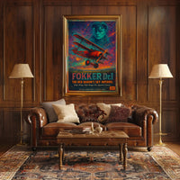 Red Baron Aviation Legend World War I Poster