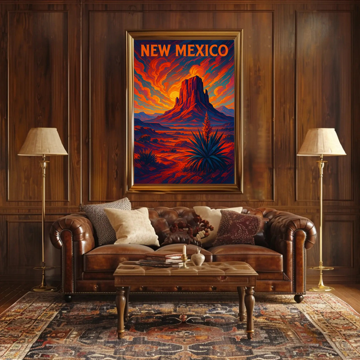 New Mexico Sunset Poster