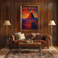 New Mexico Sunset Poster