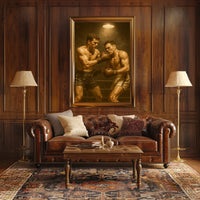The Boxing Match Poster