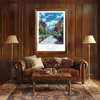 High Park in New York Poster