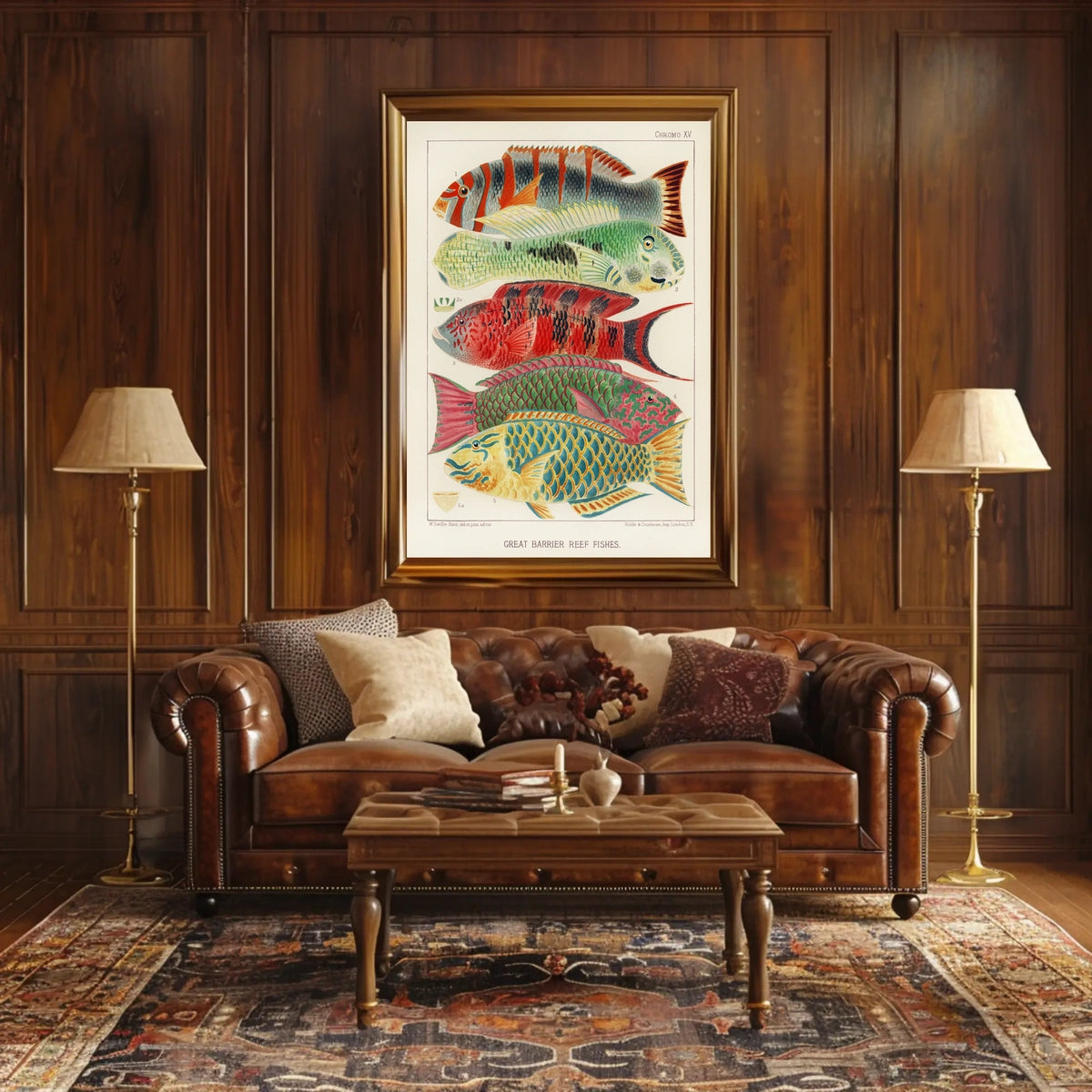 Great Barrier Reef Fishes Poster