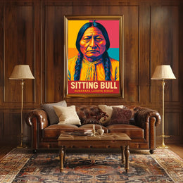 Sitting Bull Hunkpapa Lakota Sioux Poster