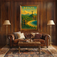 Discover Brazil Poster