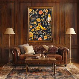 Birds and Blooms Harmony Wall Art Print