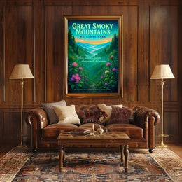 Great Smoky Mountains National Park Poster PosterGoat