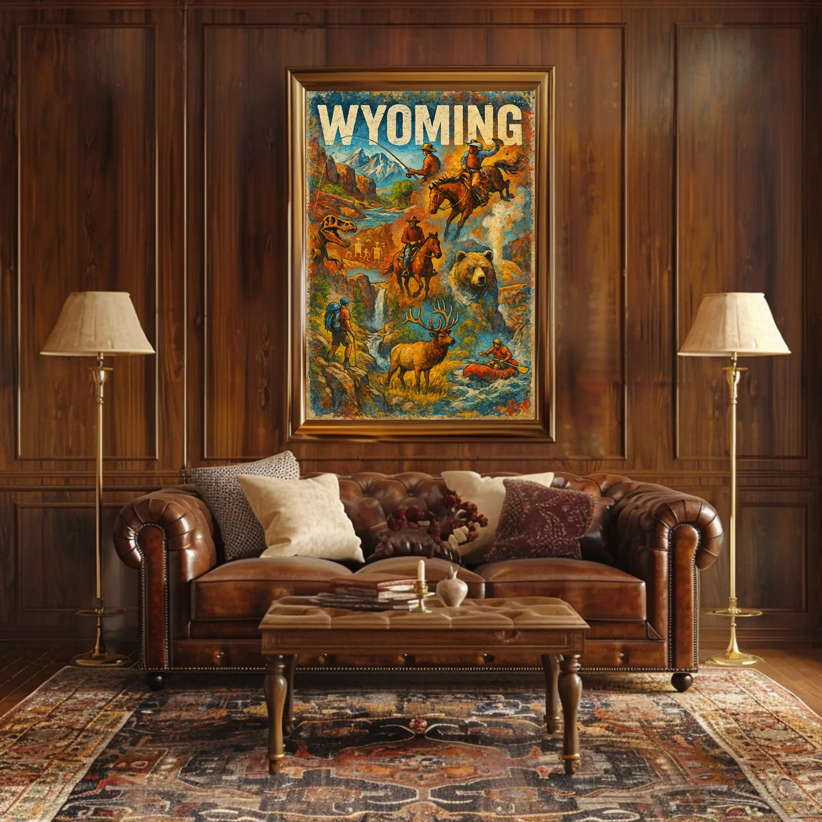 Wyoming Adventure Poster