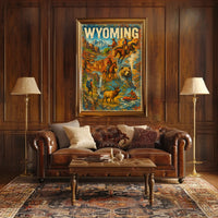 Wyoming Adventure Poster