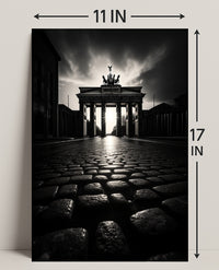 Sunrise At The Brandenburg Gate Poster