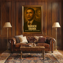 Barack Obama Presidential Tenure Poster