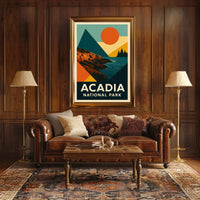 Acadia National Park Poster