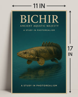 Bichir Ancient Aquatic Majesty Poster PosterGoat