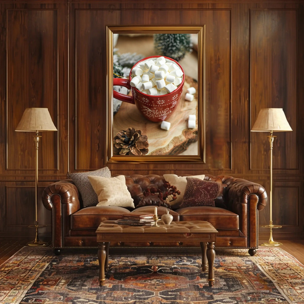 Cozy Christmas Delight Poster