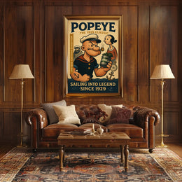 Popeye 1929 Art Poster POP-100