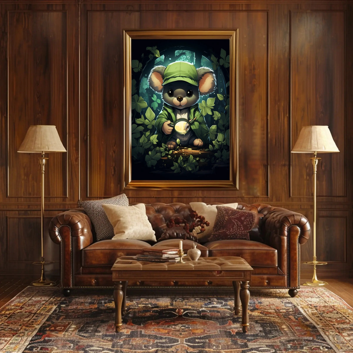 Curious Koalas Adventure Poster