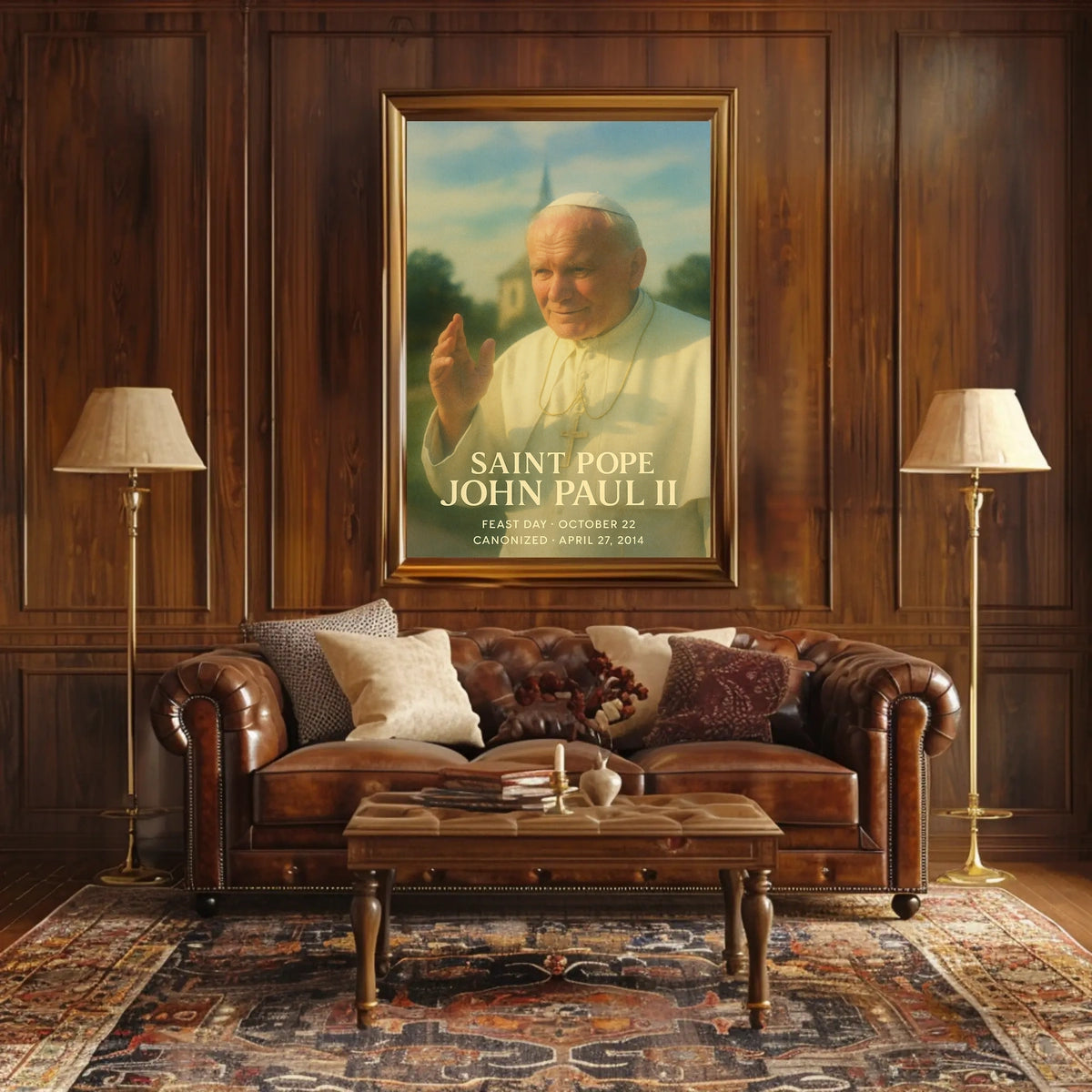 Saint Pope John Paul Ii Poster