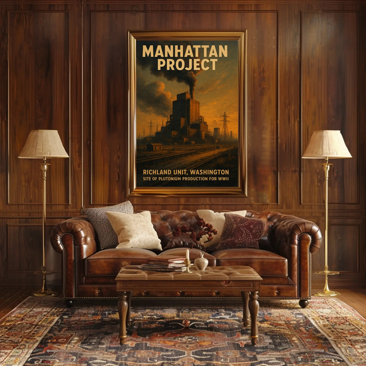 Manhattan Project Richland Unit Poster