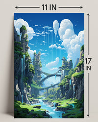Enchanted Sky Bridges Poster