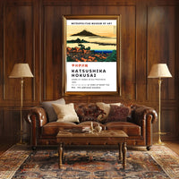 Katsushika Hokusai Dawn at Isawa in Kai Province Poster