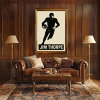 Jim Thorpe Athletic Legend Poster