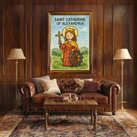 Saint Catherine of Alexandria Poster
