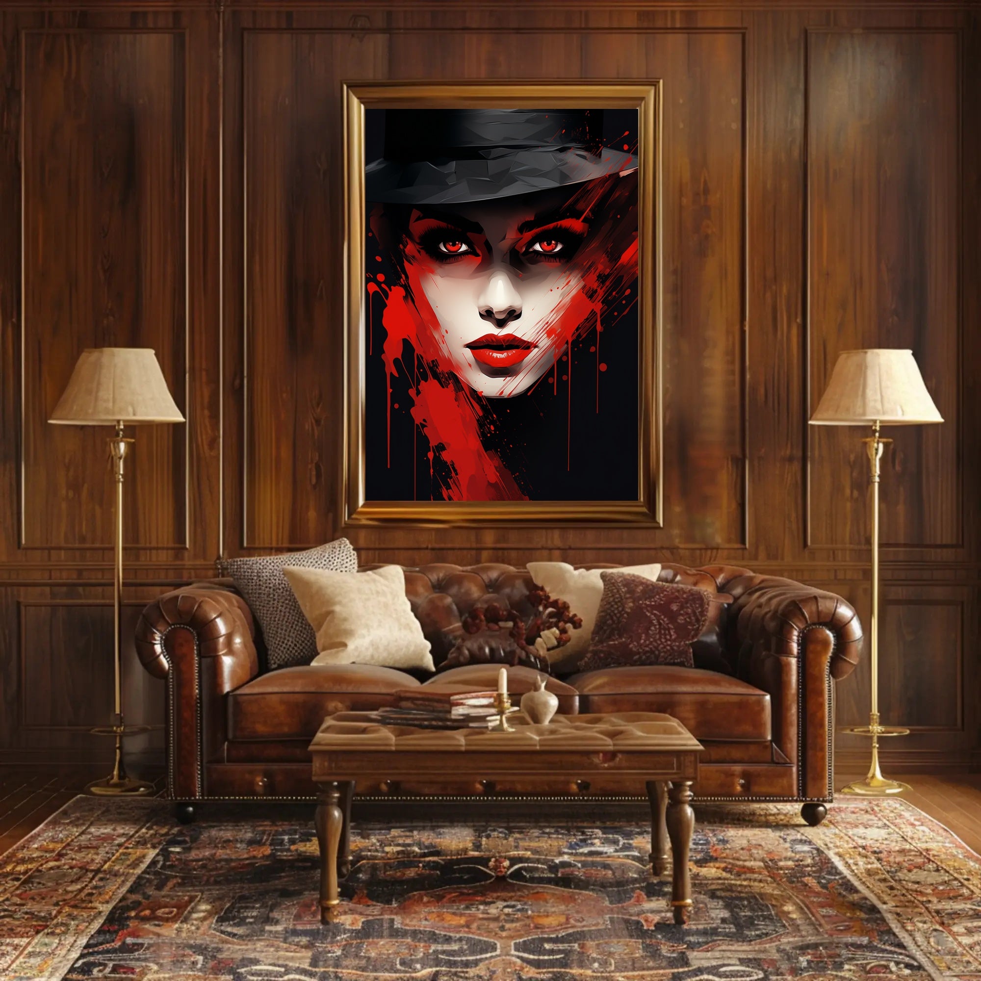 Enigmatic Elegance Poster