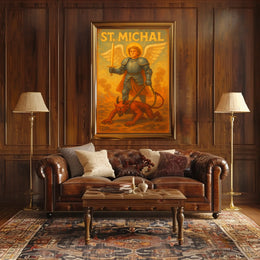 St. Michael The Archangel Poster