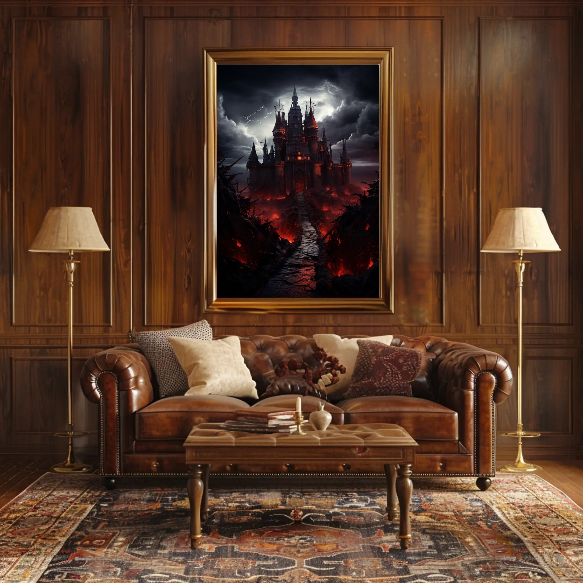 Castle Of Shadows Poster PosterGoat