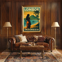 Lombok, Indonesia Poster