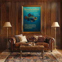Discover the Mandarinfish Poster