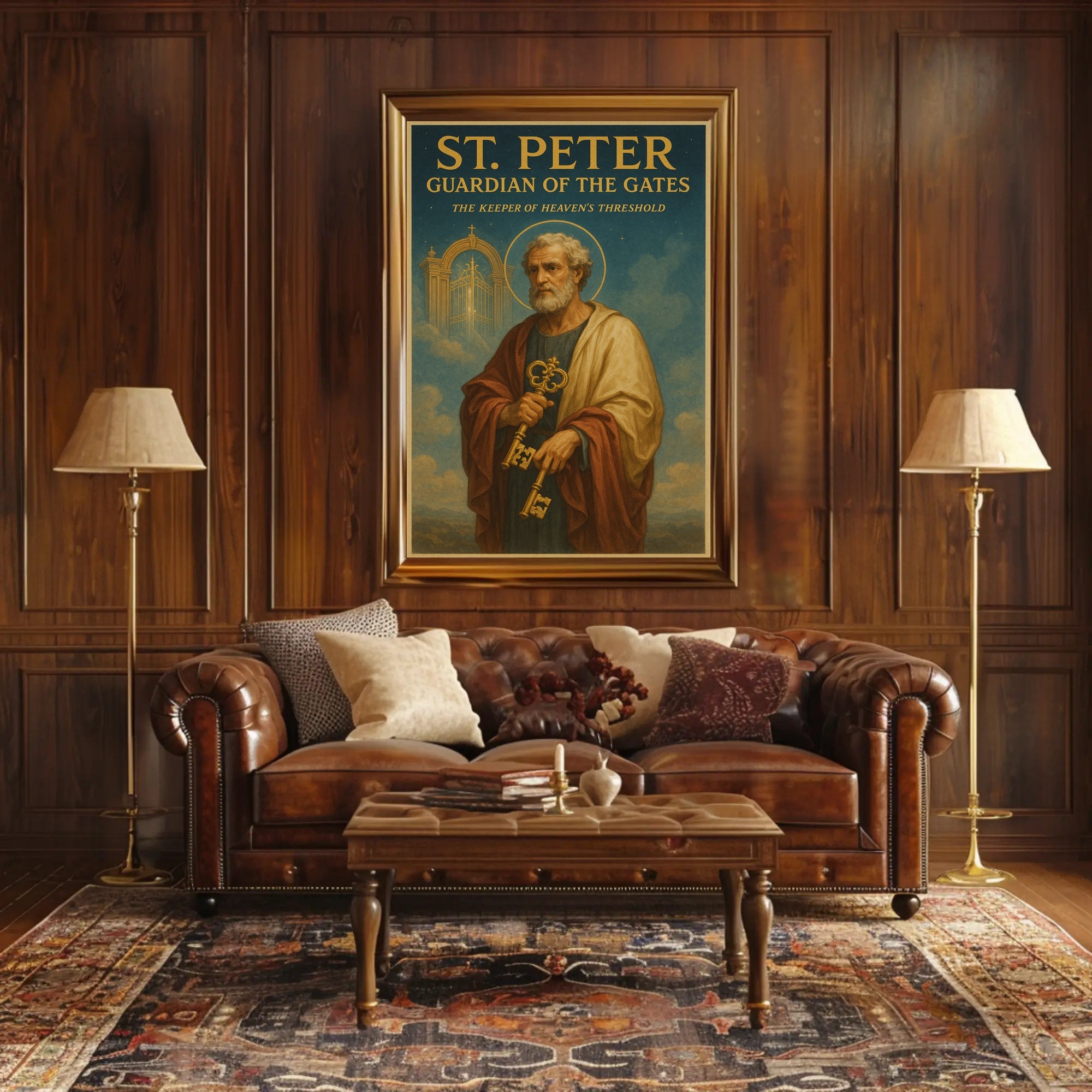St. Peter Guardian Of The Gates Poster