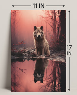 Reflections Of The Wild Poster PosterGoat