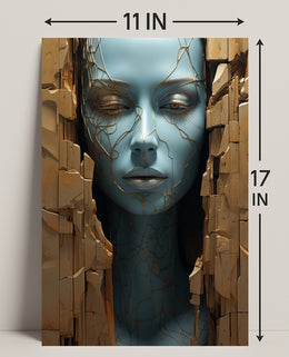 Fractured Beauty Poster