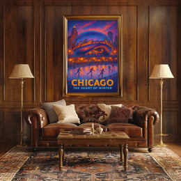 Chicago The Heart Of Winter Poster
