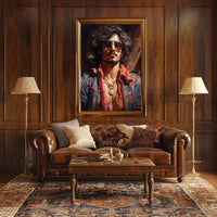 Retro Vibes A Modern Portrait Retro Poster PosterGoat