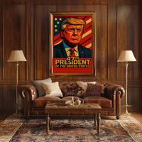 47th President Of The United States Poster Wall Art
