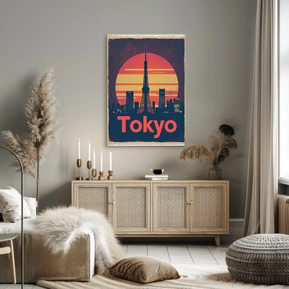 Tokyo Vintage Poster