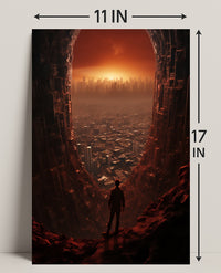 Gateway To The Cityscape Poster