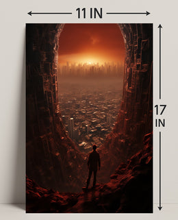 Gateway To The Cityscape Poster