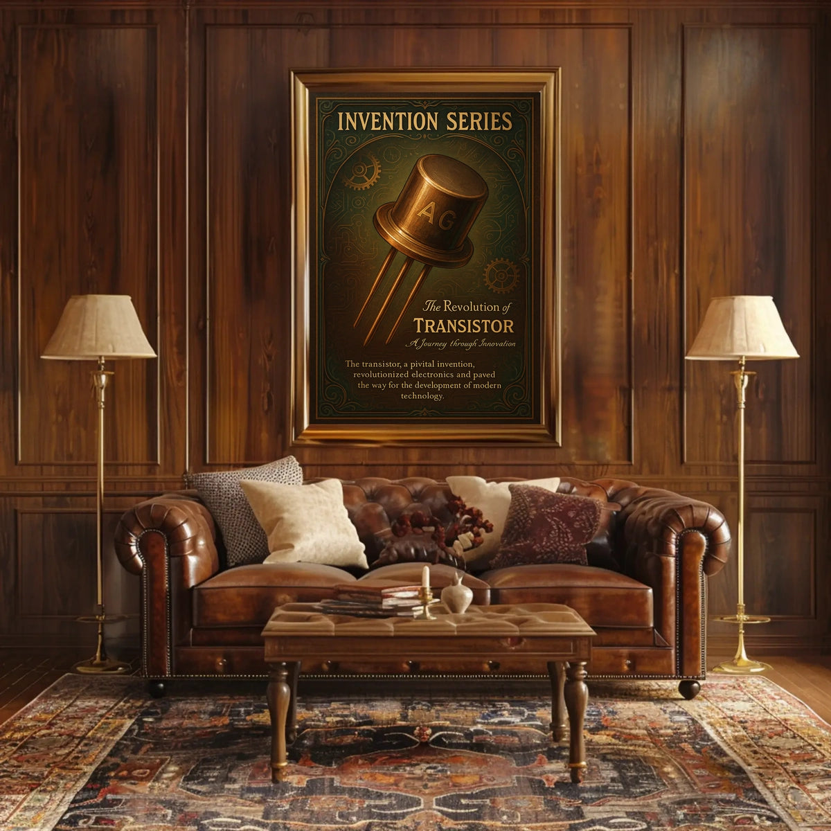The Revolution Of Transistor Poster
