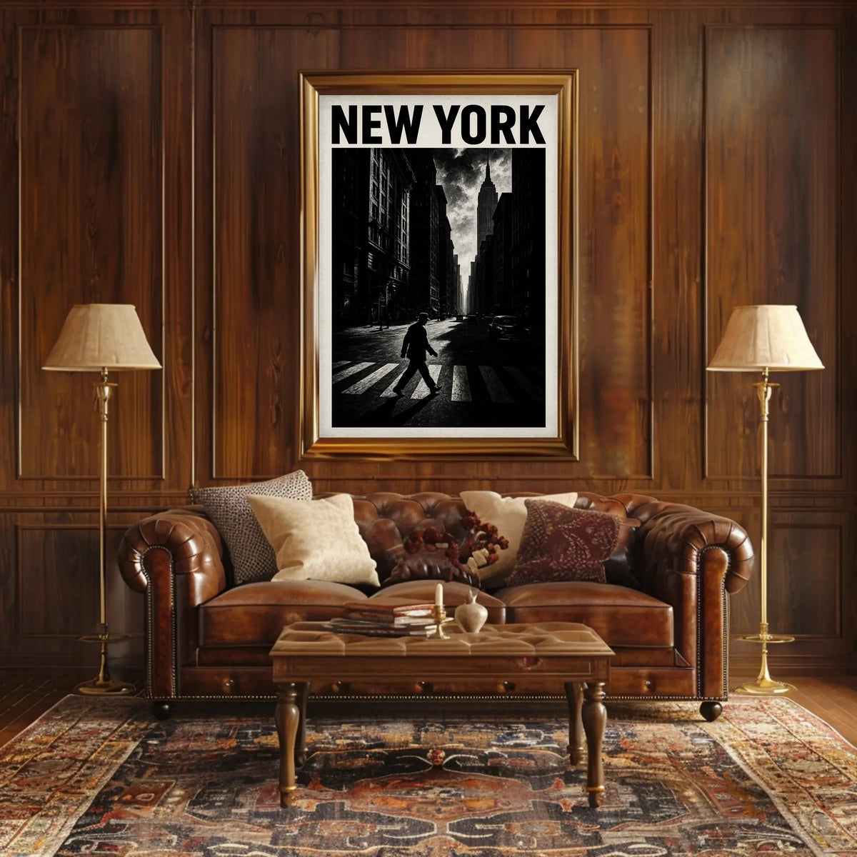 New York Cityscape Poster